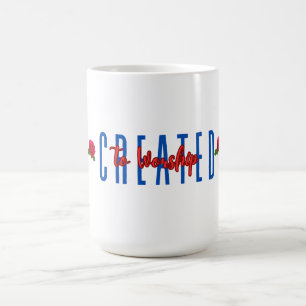 Caneca De Café Criado ao Culto