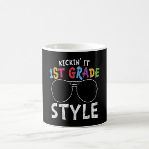Caneca De Café Criança De Professores Do Primeiro Grau