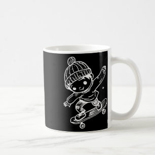 Caneca De Café Criança de skate Banda desenhada Esportes recreati