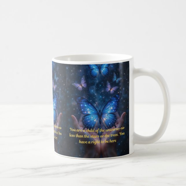 Caneca De Café Criança do Universo (Direita)
