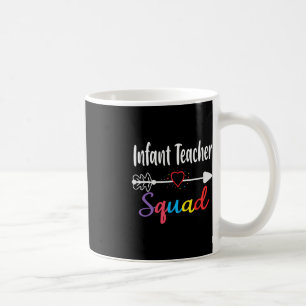 Caneca De Café Criança Professor Esquadrão Divertido De Volta À E
