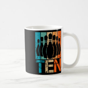 Caneca De Café Crianças 10ª Boliche Aniversário de 10 anos Bo