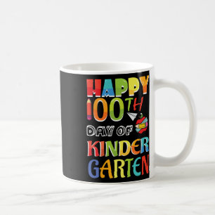 Caneca De Café Crianças 100 Dias De Escola Feliz 100º Dia De Infâ