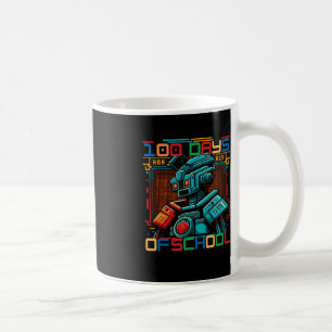 Caneca De Café Crianças: 100 dias de jogadora de jogador da escol