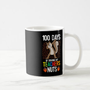 Caneca De Café Crianças 100 Dias Dirigindo Meus Loucos De Profess