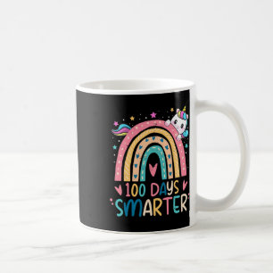 Caneca De Café Crianças 100 Dias Mais Inteligentes Meninas Unicór