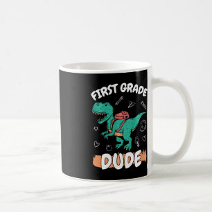 Caneca De Café Crianças 1rua De Volta Para O Rapaz Do Primeiro Gr