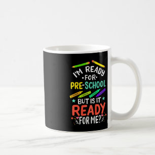 Caneca De Café Crianças 1rua Dia da Pré-escola Primeiro Dia da Es