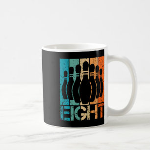 Caneca De Café Crianças 8ª Boliche Aniversário de 8 anos