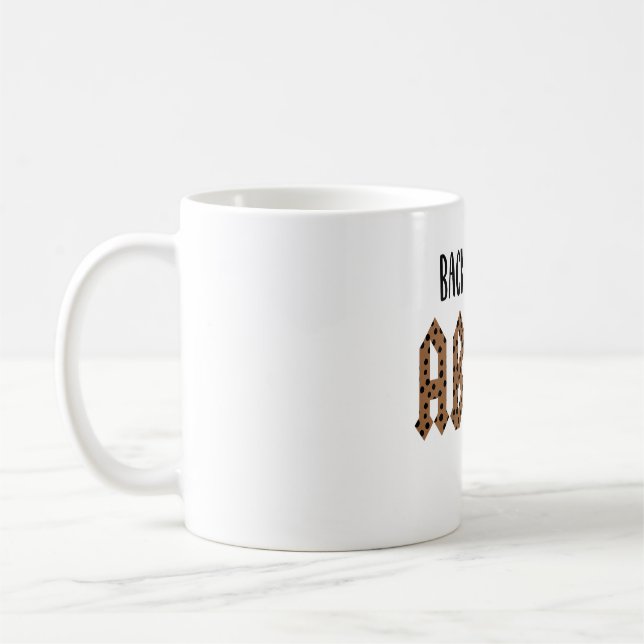 Caneca De Café Crianças ABCD de volta na classe Toddler Primeiro  (Esquerda)