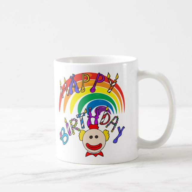 Caneca De Café Crianças Aniversário (Direita)