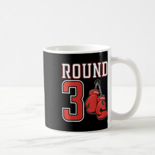 Caneca De Café Crianças aniversário de 3 anos Boxing Boy 3 Anos