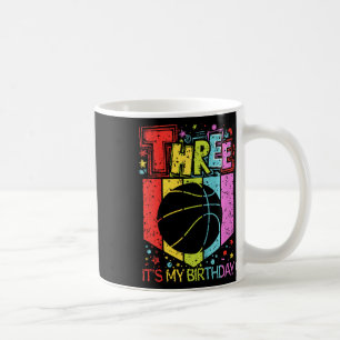 Caneca De Café Crianças aniversário de 3 anos Menino Menino Três 