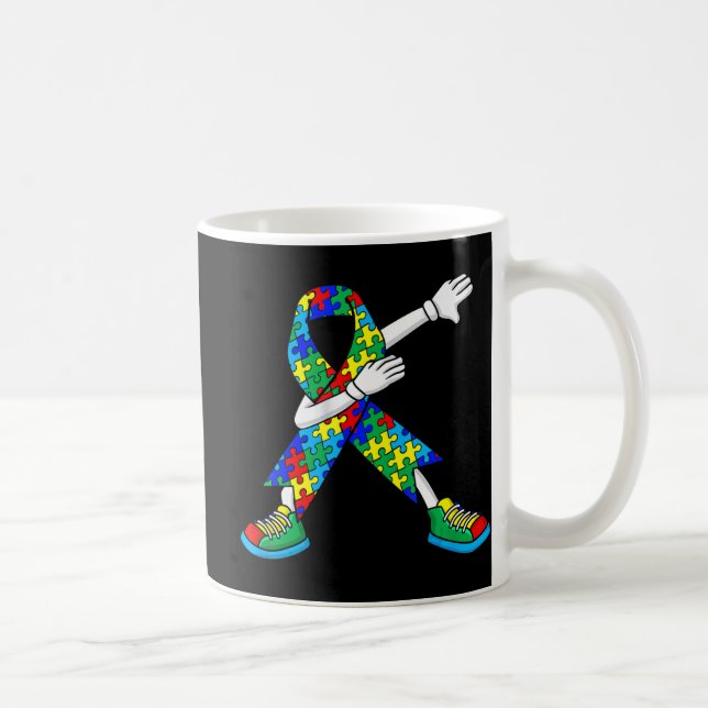 Caneca De Café Crianças Autismo Sensibilização Meninos Crianças D (Direita)