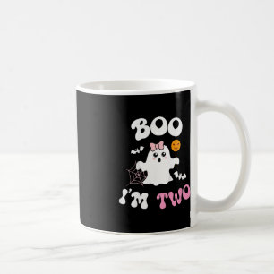Caneca De Café Crianças Boo Eu sou dois Fantasmas do segundo segu