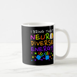 Caneca De Café Crianças da Neurodiversidade Meninos Autismo Sensi