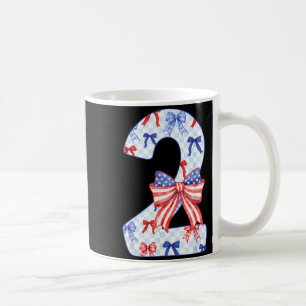Caneca De Café Crianças de 2 Anos Arco de Bandeira Aniversário de