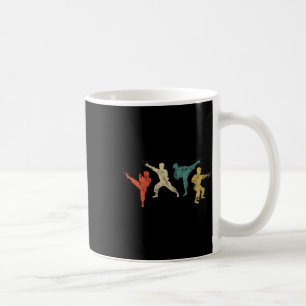 Caneca De Café Crianças De Artes Marciais Vintage E Adultos Camis