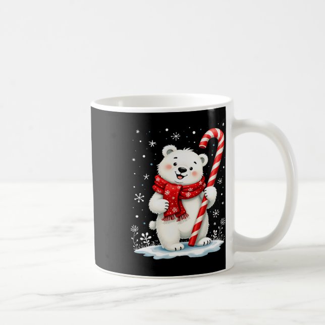 Caneca De Café Crianças de Caranhão de Urso Polar (Direita)