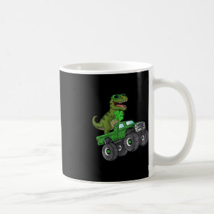Caneca De Café Crianças Dia de São Patrício Rex Monster Truck Par