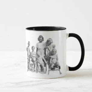 Caneca de café Crianças dos anos 40