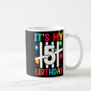 Caneca De Café Crianças É Meu 5º Aniversário 5 Cinco Aniversário