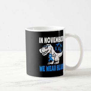 Caneca De Café Crianças Em Novembro Vestimos A Consciência da Dia