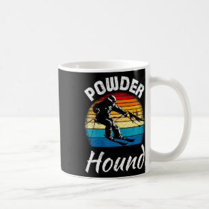 Caneca De Café Crianças Esquiando Caçador de Neve Divertidos Meni