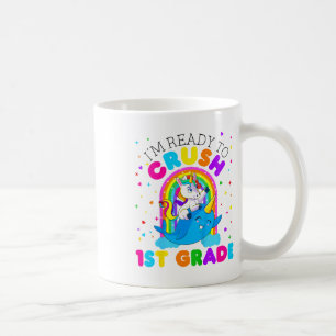 Caneca De Café Crianças Estou Pronto Para Detonar Unicórnio da 1ª