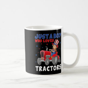 Caneca De Café Crianças Fazendas Estilo de Vida 4 de julho Apenas