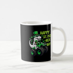 Caneca De Café Crianças Felizes Dia de St Pat-rex Dia de São Patr