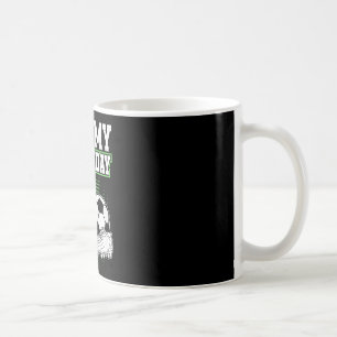 Caneca De Café Crianças Futebol Menino de 8 Anos É Meu 8º Anivers