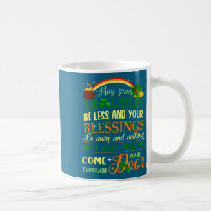 Caneca De Café Crianças Homens Mulheres Bênção Irlandesa Dia de S