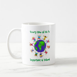 Caneca De Café Crianças importantes e valiosas