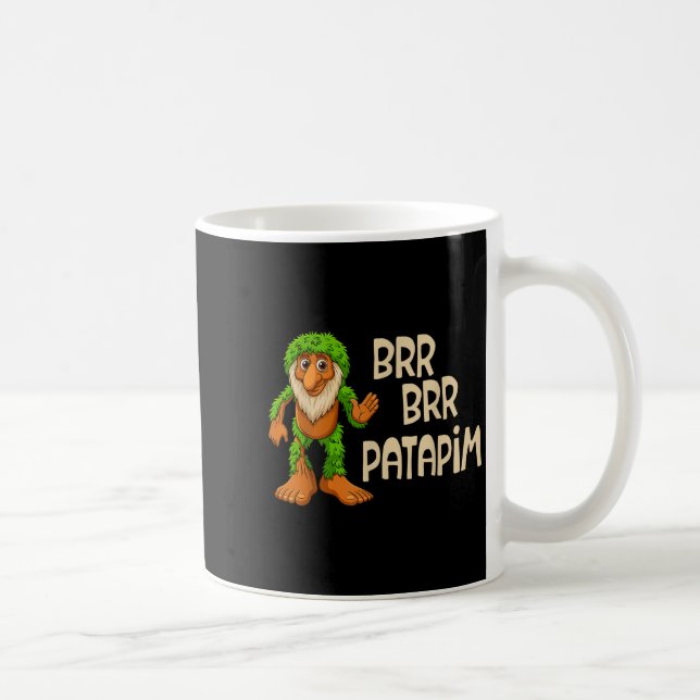 Caneca De Café Crianças Meninas Memória Do Brainrot Italiano Brr  (Direita)