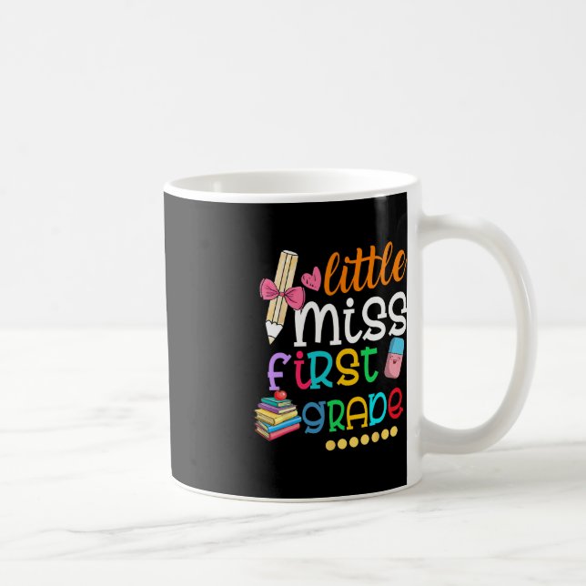 Caneca De Café Crianças Meninas Meninas Do Primeiro Ano De Volta  (Direita)