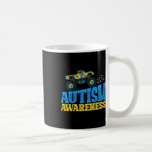 Caneca De Café Crianças Monster Truck Quebra-cabeça Piece Autismo