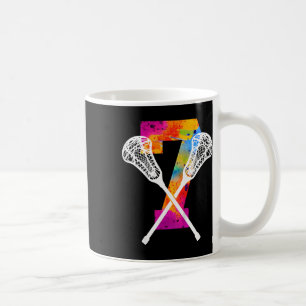 Caneca De Café Crianças Número 7 Anos Aniversário de 7 de Lacross