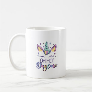 Caneca De Café Crianças Oh Hey Dia de Creche Vibes Primeiro Dia d