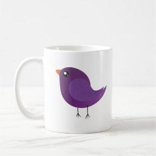 Caneca De Café Crianças, passarinho fofo