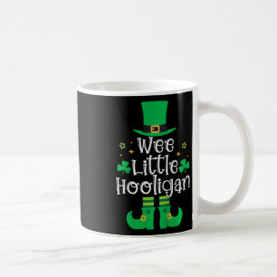 Caneca De Café Crianças Pequeno Hooligan Retro Dia de São Patríci