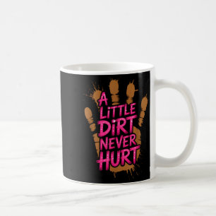 Caneca De Café Crianças Pouca Terra Machuca Corrida na Lama Corre