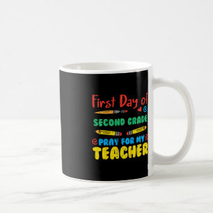 Caneca De Café Crianças Primeiro Dia segundo Segundo Grau Reze Di