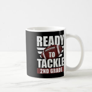 Caneca De Café Crianças Prontas Para Combater O Futebol Do segund