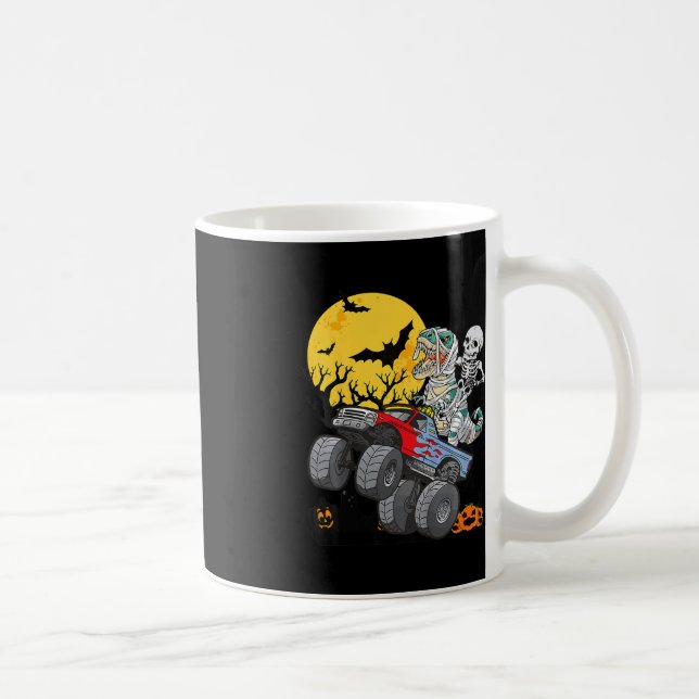 Caneca De Café Crianças Skeleton Monster Truck Moon Todd (Direita)