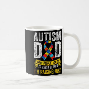 Caneca De Café Criando Herói Orgulhoso Conscientização Autismo Pa