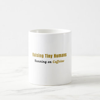 Caneca De Café Criando Humanos Minúsculos, Funcionando com Café C