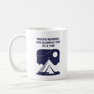 Caneca De Café Criando Memórias, Uma Viagem de Glamping de Cada V