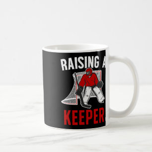 Caneca De Café Criando um Goleiro de Hóquei Pai de um Goleiro de