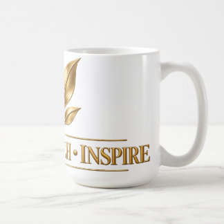 Caneca De Café Criar Ensinar Inspirar - Presente para Professores